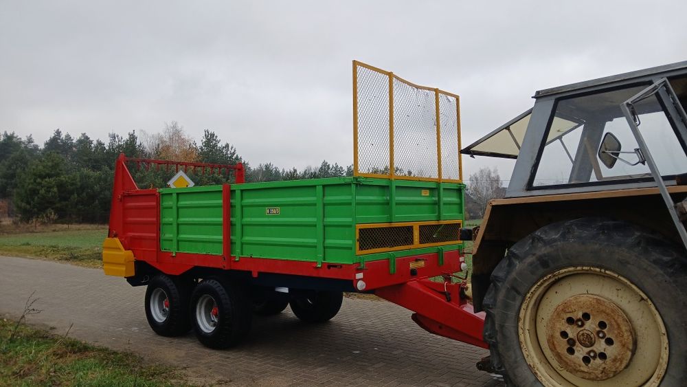 Sprzedam Rozrzutnik Obornika Jolmet Warfama 6 ton tandem jak Nowy