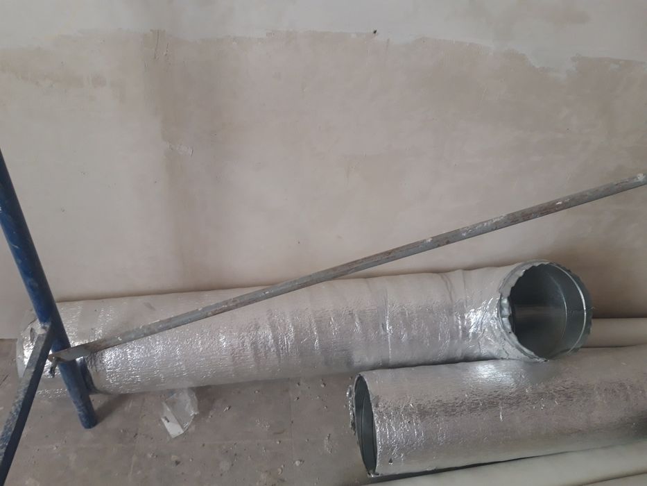 Продам цинкову трубу для витяжки б/у
