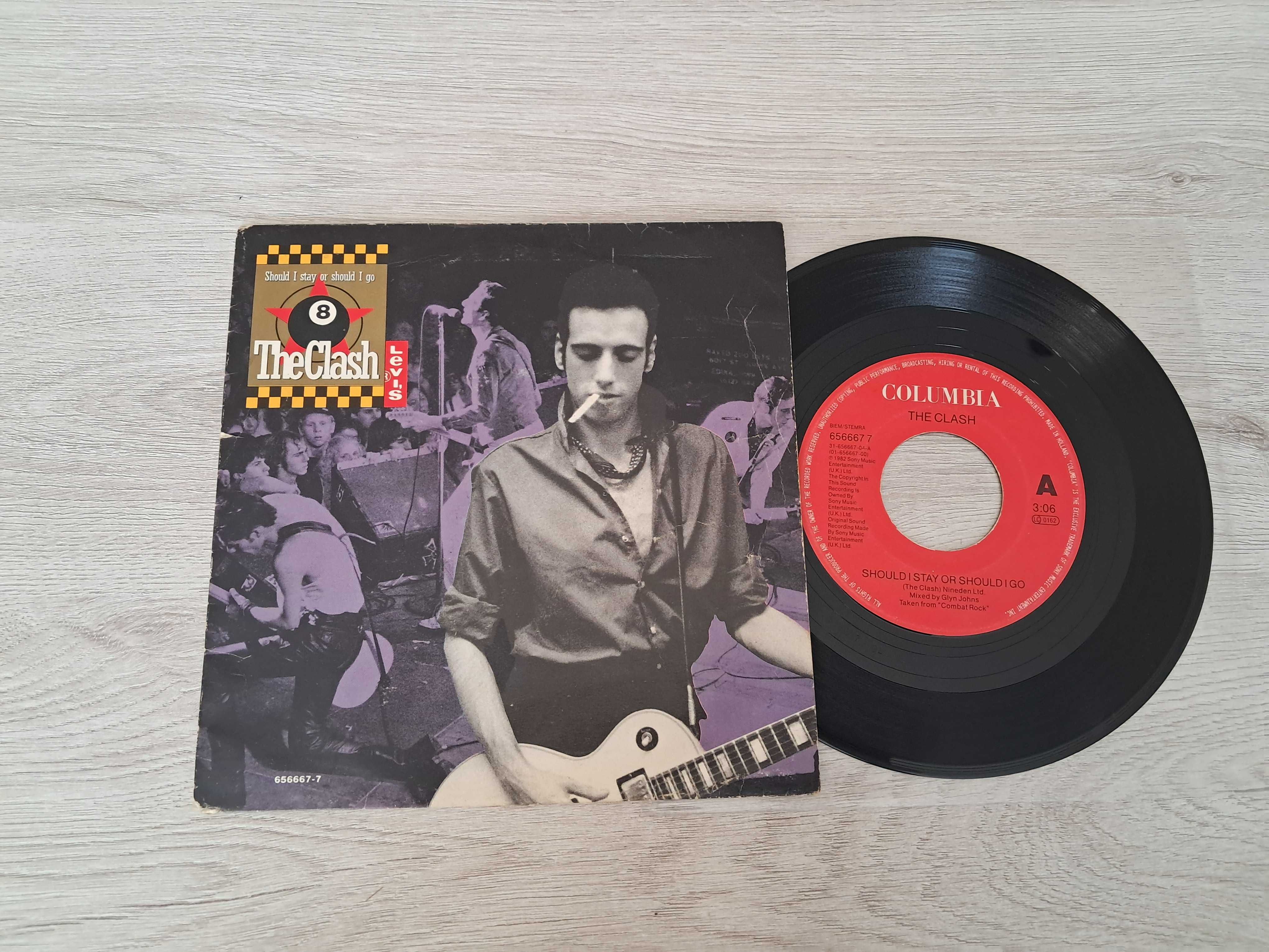 The Clash Should I Stay Or Should I Go  WINYL  (7'')