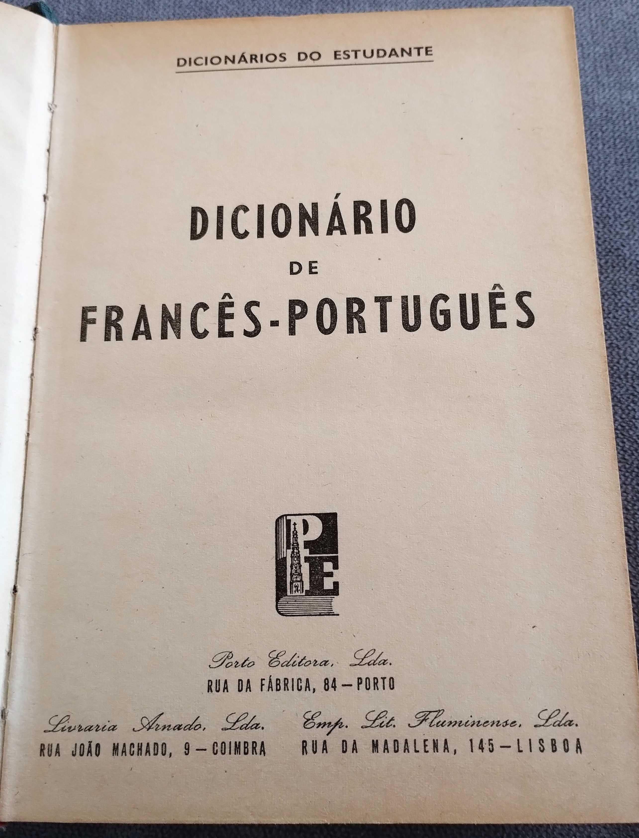 Dicionário Grande Francês - Português Porto Editora