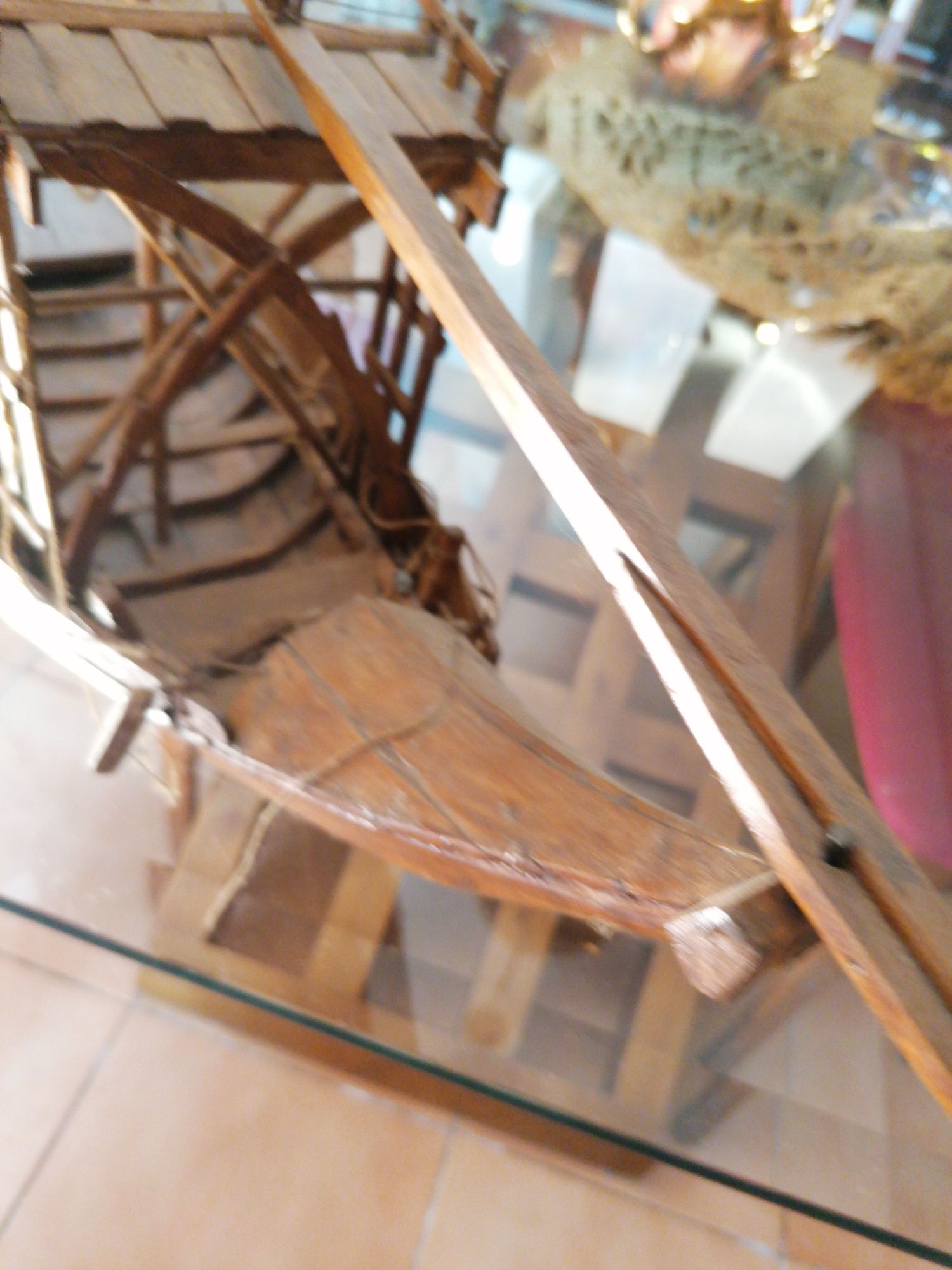 Barco Rabelo peça Rara  fabrico artesanal em madeira à escal