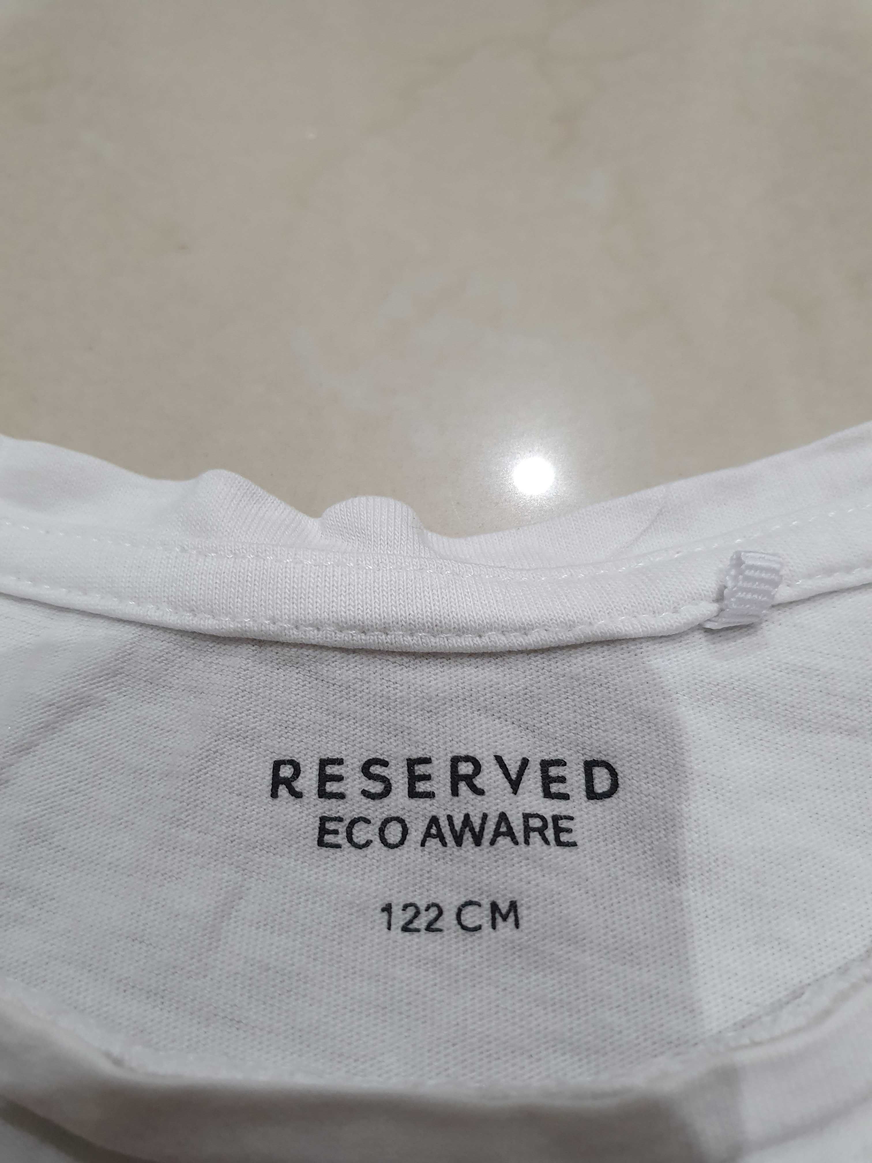 Reserved t-shirt dla dziewczynki rozmiar 122