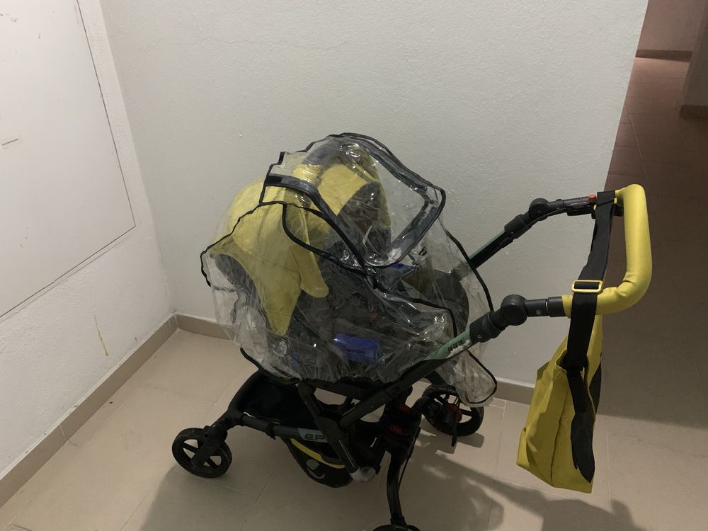 Carrinho de bebé Jané + Cadeira de passeio | Com extras