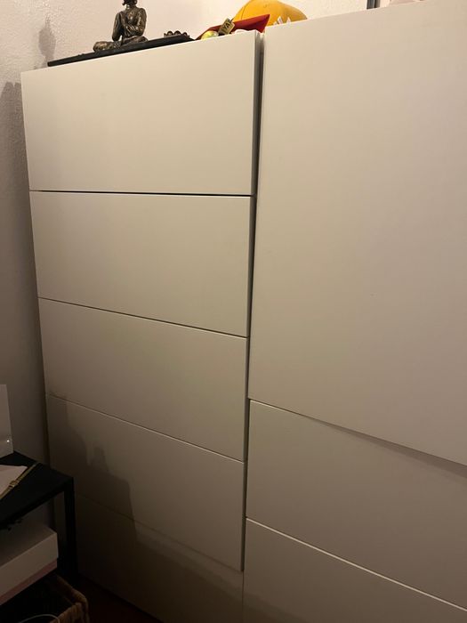 2 Cómoda branca IKEA