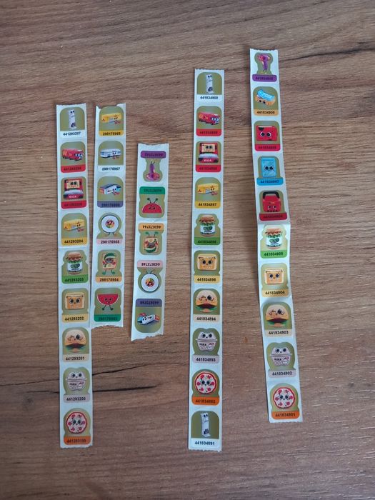 Naklejki gang slodziakow 20 szt