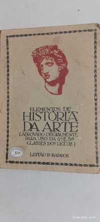 Livro PA-3 -  Elementos da hitória da arte ( 4 e 5º classe )