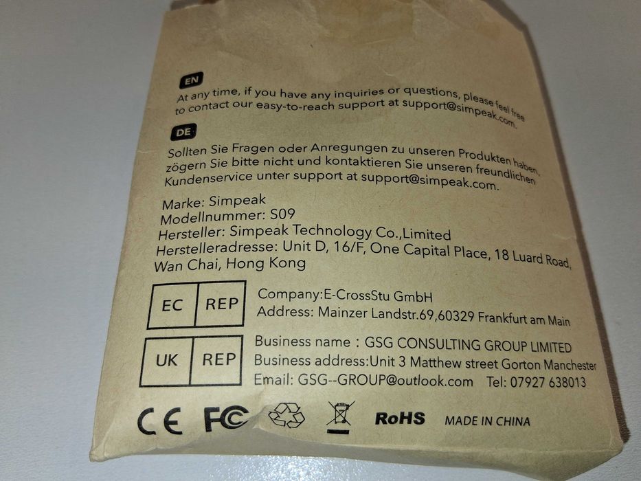 Y037 Zestaw 2x Simpeak Kabel Ładowarka USB Smartwatch Fitbit Charge2