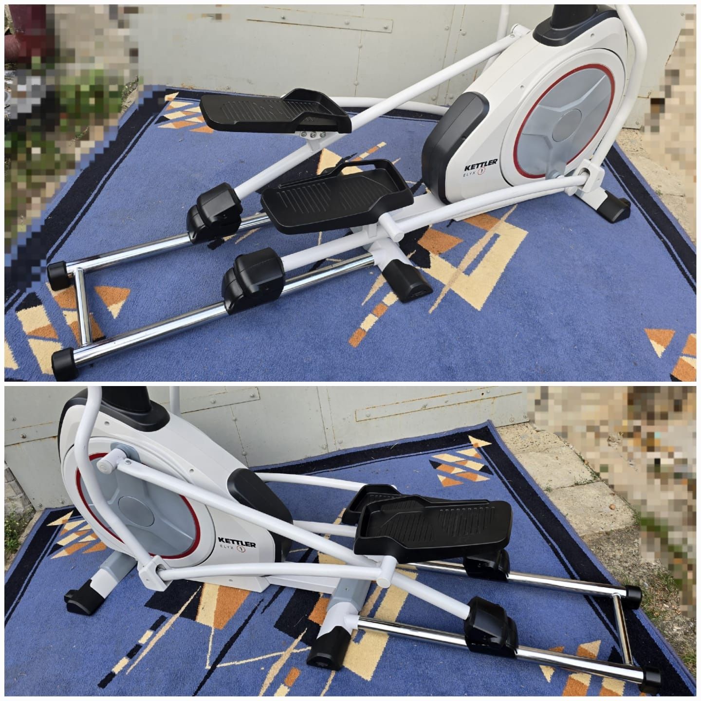 Orbitrek Kettler Elyx 1 do 150kg , koło 18 kg, przednionapędowy