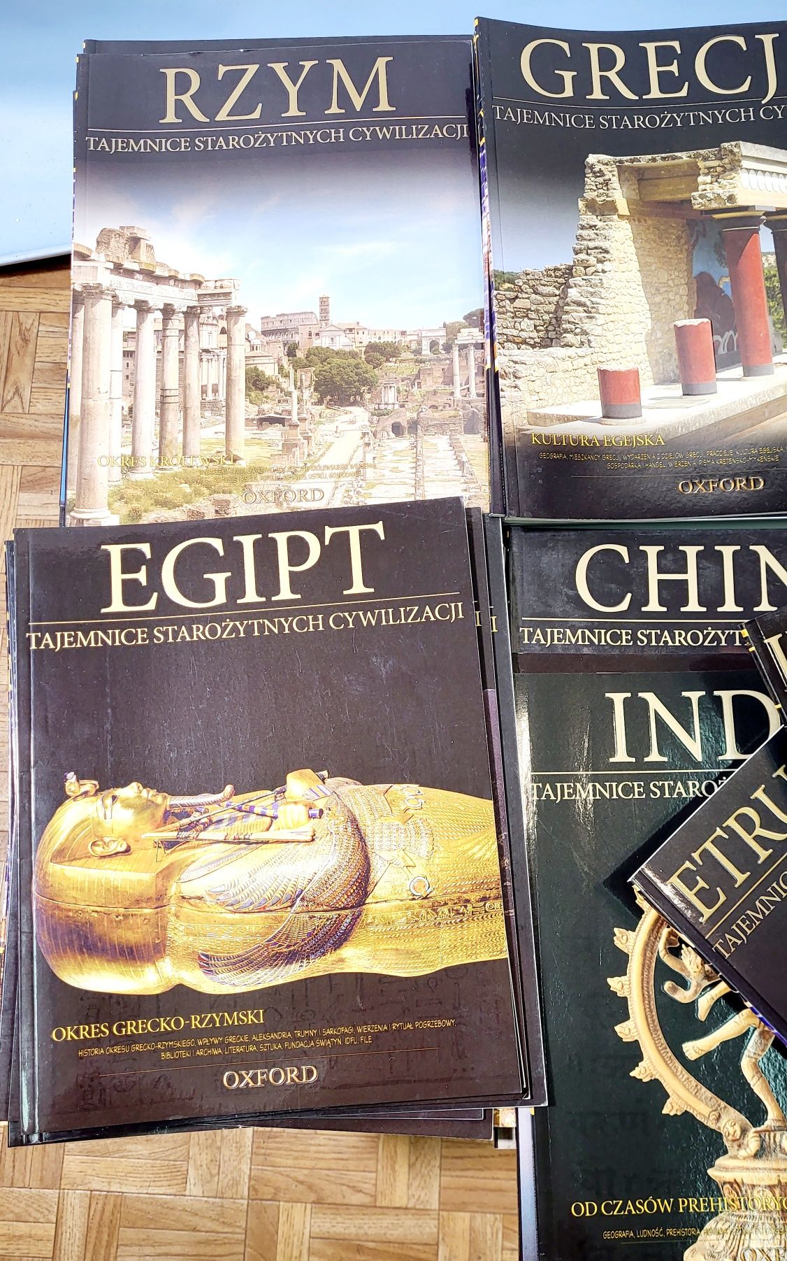 Oxford Seria Tajemnice Starożytnych Cywilizacji 47 książek