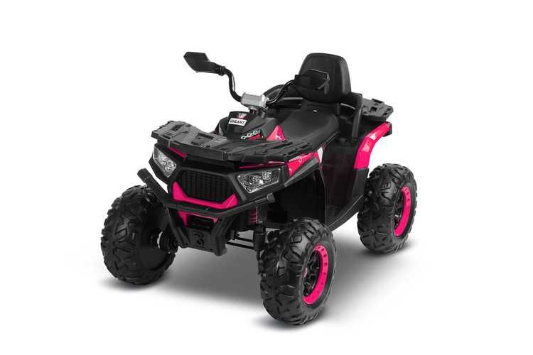 Quad GIGANT 4x4 Auto na akumulator 180W Pilot Pojazd Miękkie koła