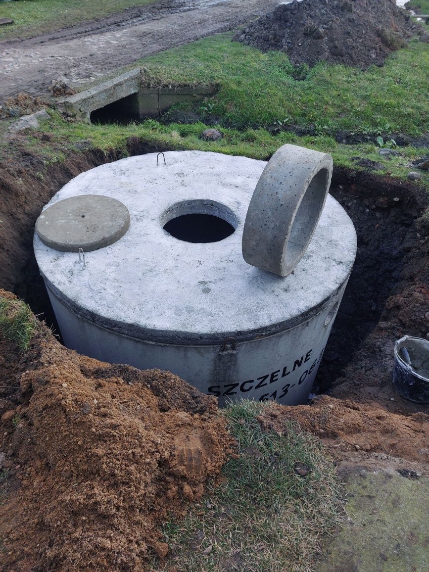 Szamba betonowe/ Zbiorniki na deszczówkę