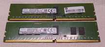 Pamięć Ram 16GB DDR4 Samsung 1Rx8 2400T-RE0-11-DC0 2x8GB