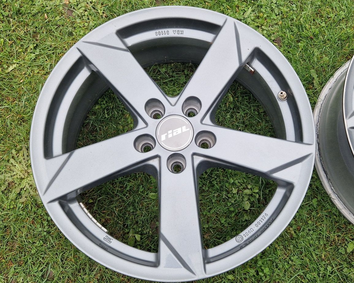 Felgi Rial 18 5x112 Audi,Mercedes,Skoda,Seat,Volkswagen Alufelgi,Koła