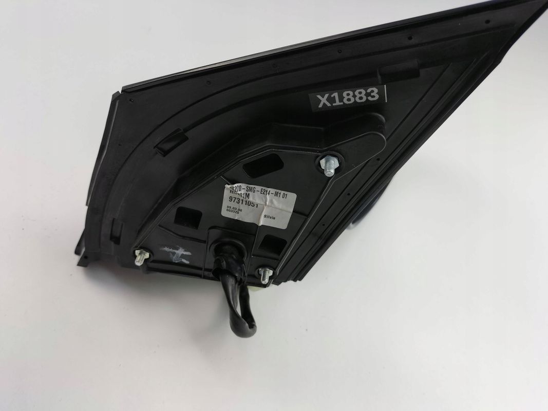 LUSTERKO PRAWE PASAŻERA 7 PIN KOD LAKIERU NH701M HONDA CIVIC VIII 8 UFO