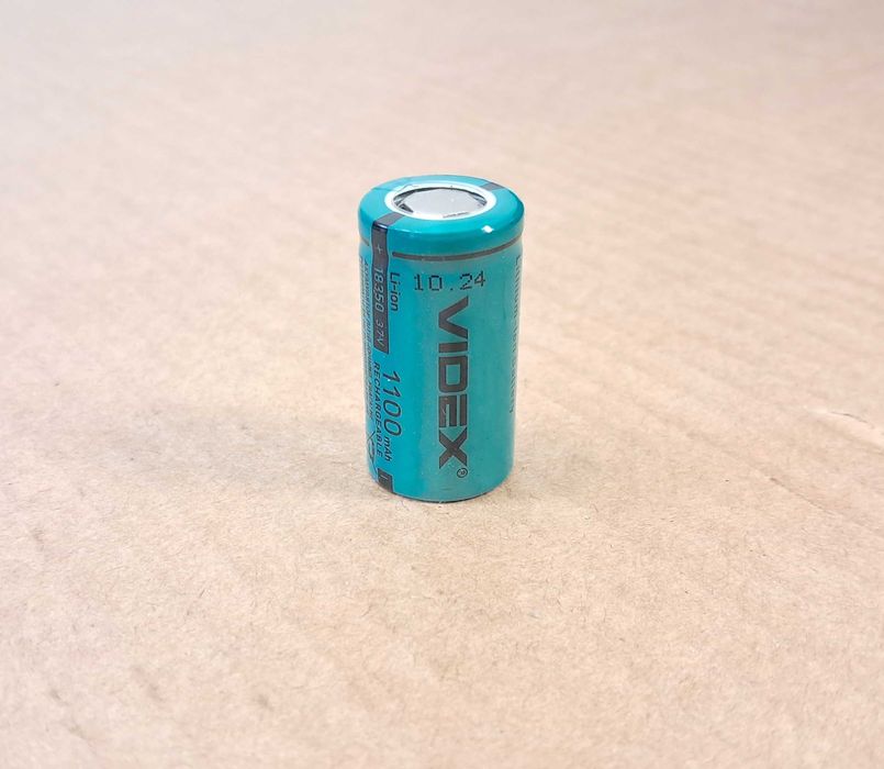 Акумулятор 18350 1100 мАг Videx