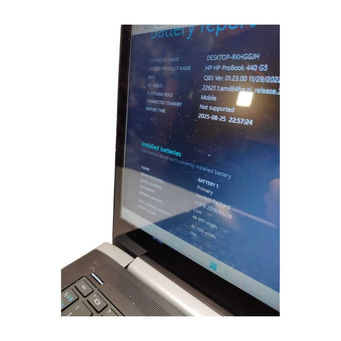 LAPTOP | HP ProBook 440 G5 | i3 | 8GB | 128SSD | 14" DOTYK | Win11