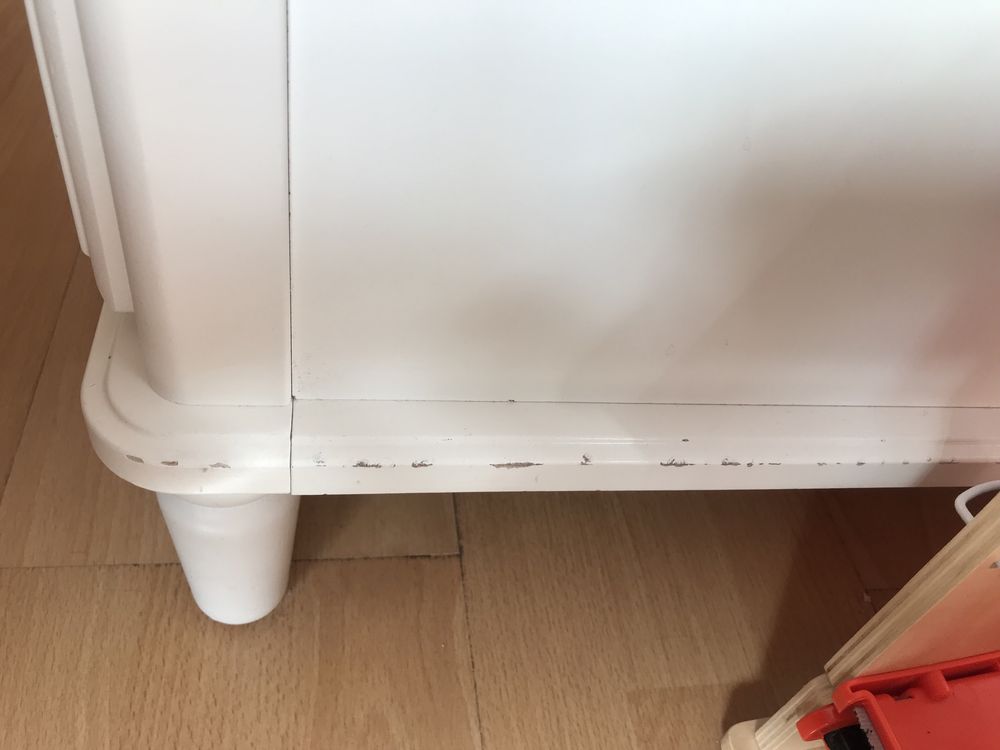 Komoda + szafka domek dla dzieci biała Ikea