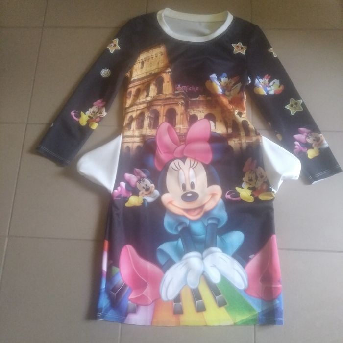 Sukienka rozmiar S z Myszką Minnie