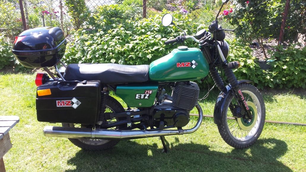 Mz etz 250 z kuframi