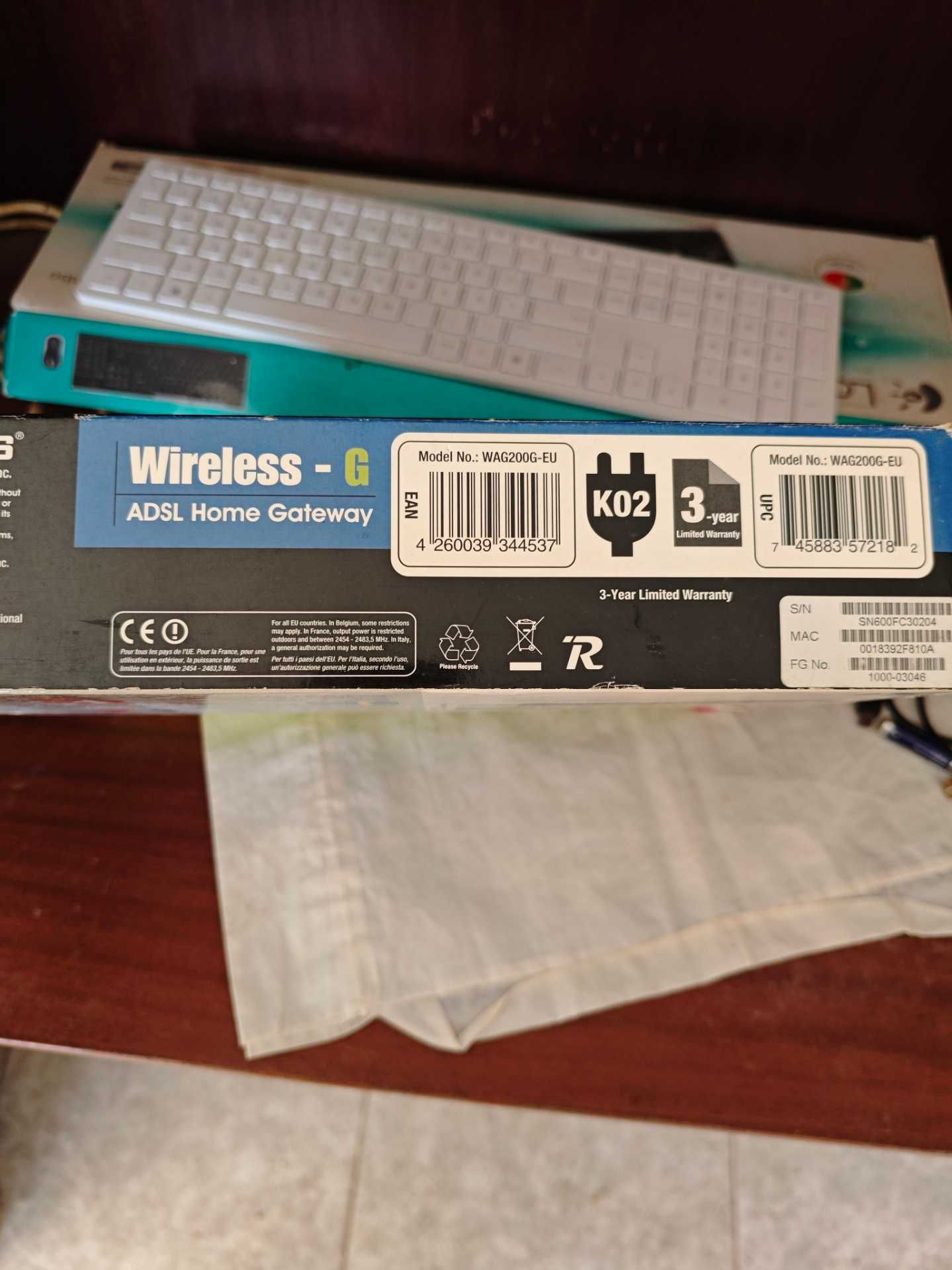 Router Wireless Linksys WAG200G