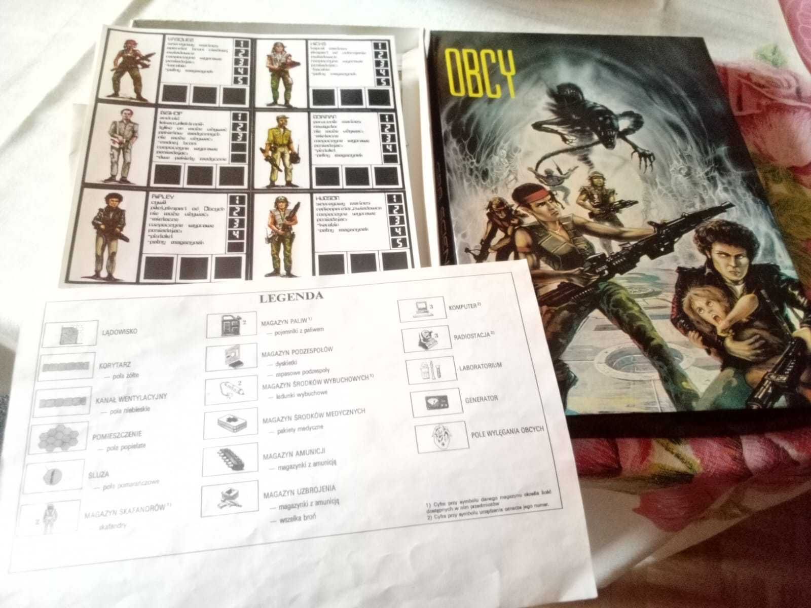 "Obcy" (1988) Gambit gra planszowa. Świetny stan!