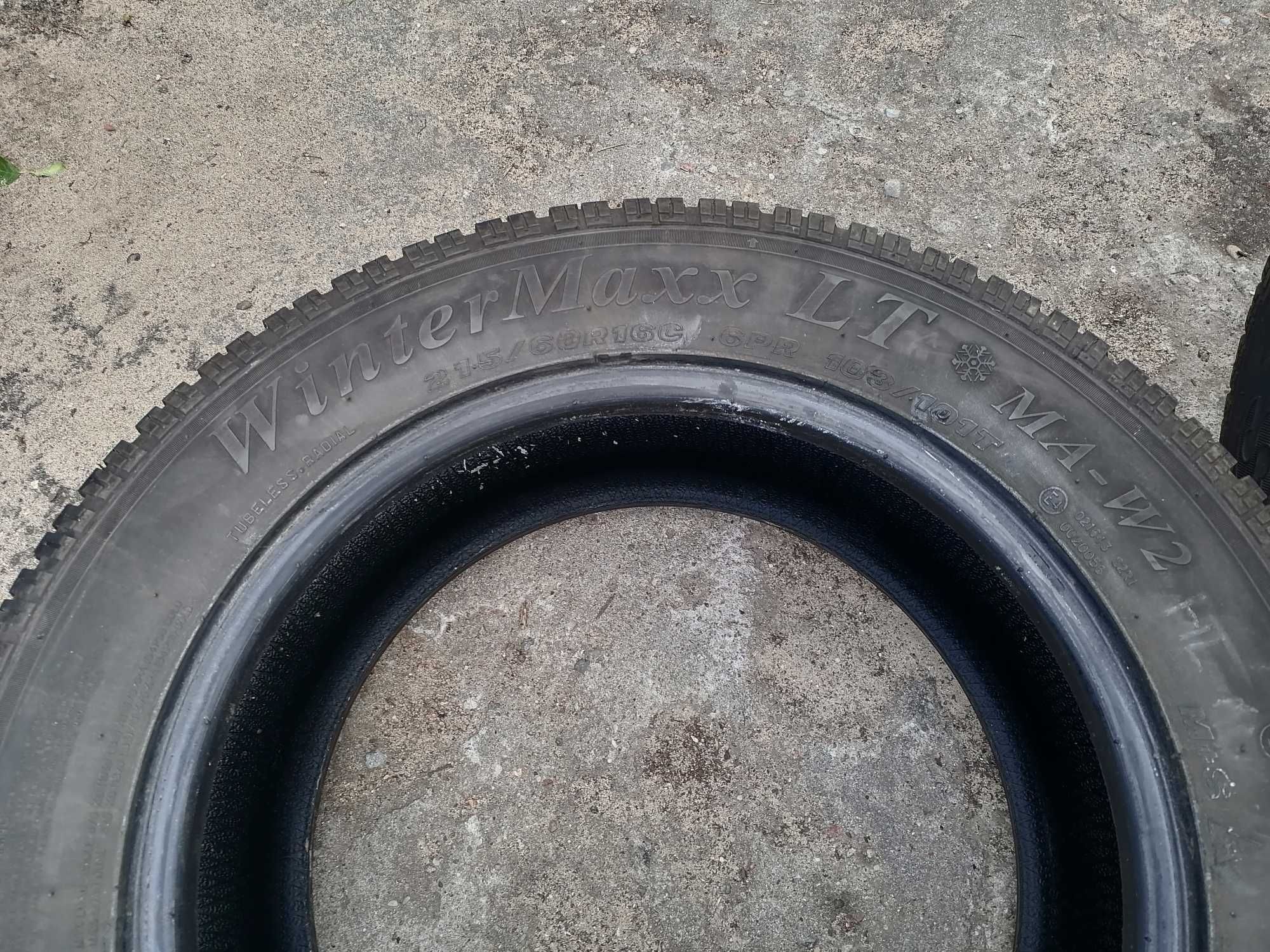 opony zimowe 215/60r16C MAXXIS WINTERmaxX LT