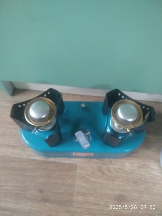 Примус на 2 комфорки. Шмель 3