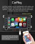 Radiowe Samochodowe Carplay Wv,Passat,Golf,Seat,Polo