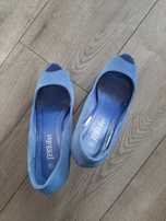 Buty habrowe Peep toe roz 38