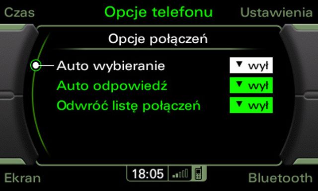 AUDI MMI 3G polskie menu lektor mapa