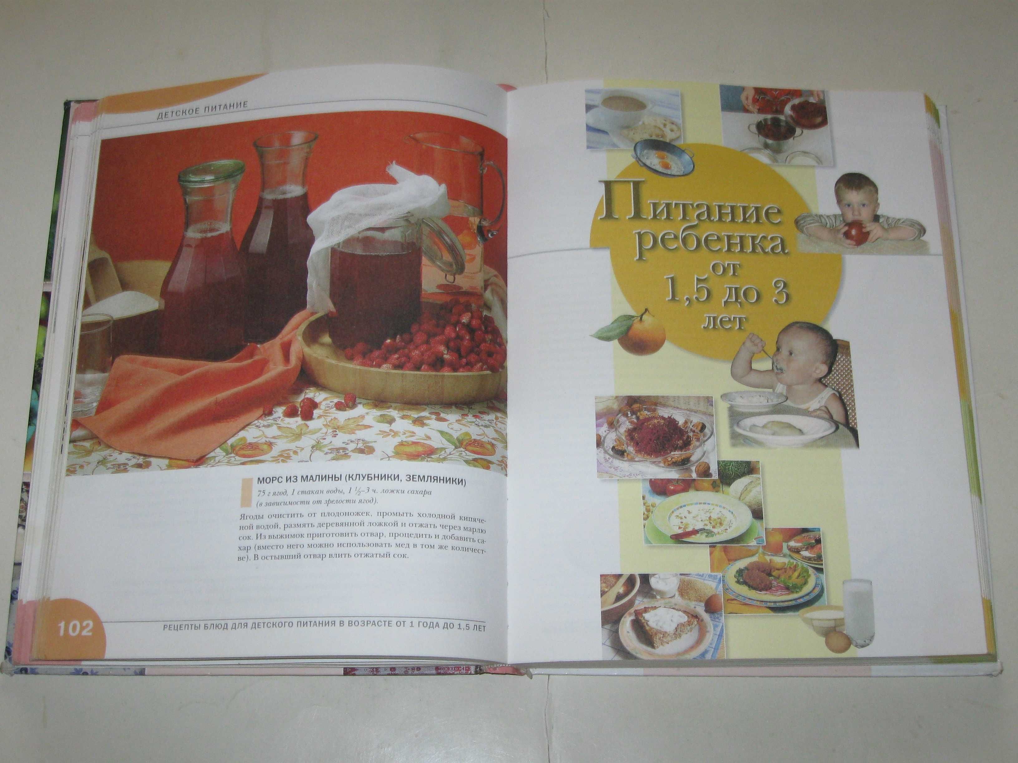 Книга ДЕТСКОЕ ПИТАНИЕ более 450 рецептов полезных блюд (Эксмо, 2008)