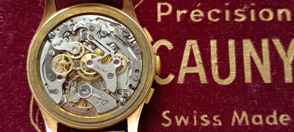 Pack Cronógrafo Cauny Ouro