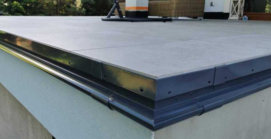 PROFIL W 35 + Okapowy Prosty RENOPLAST Taras Wentylowany