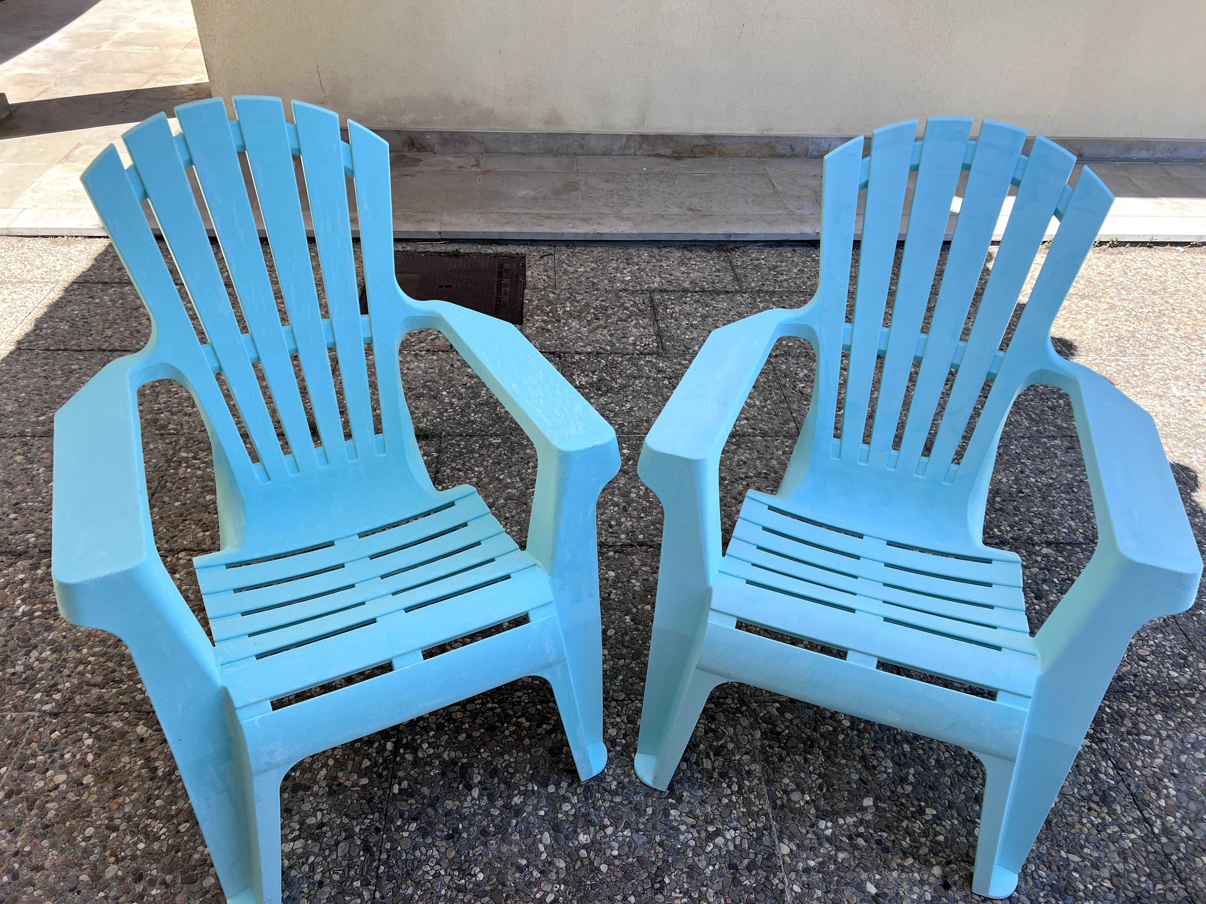 Conjunto 2 cadeiras de jardim