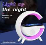 Ночник Smart Light с беспроводной зарядкой Белый