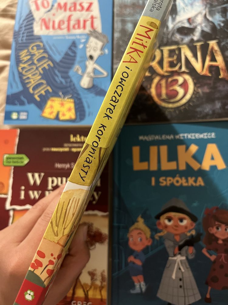 Książka “Miłka i owszarek koroniasty”