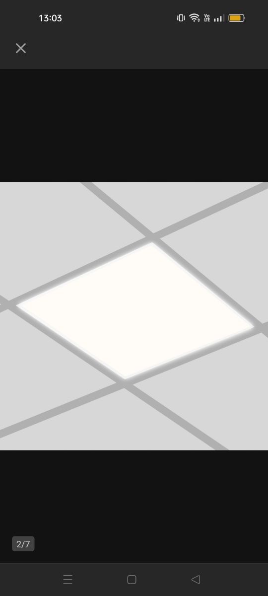 Panel LED 60x60.