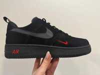 Nike Air Force 1 '07 LV8 "Black & Light Crimson" r. 44,5