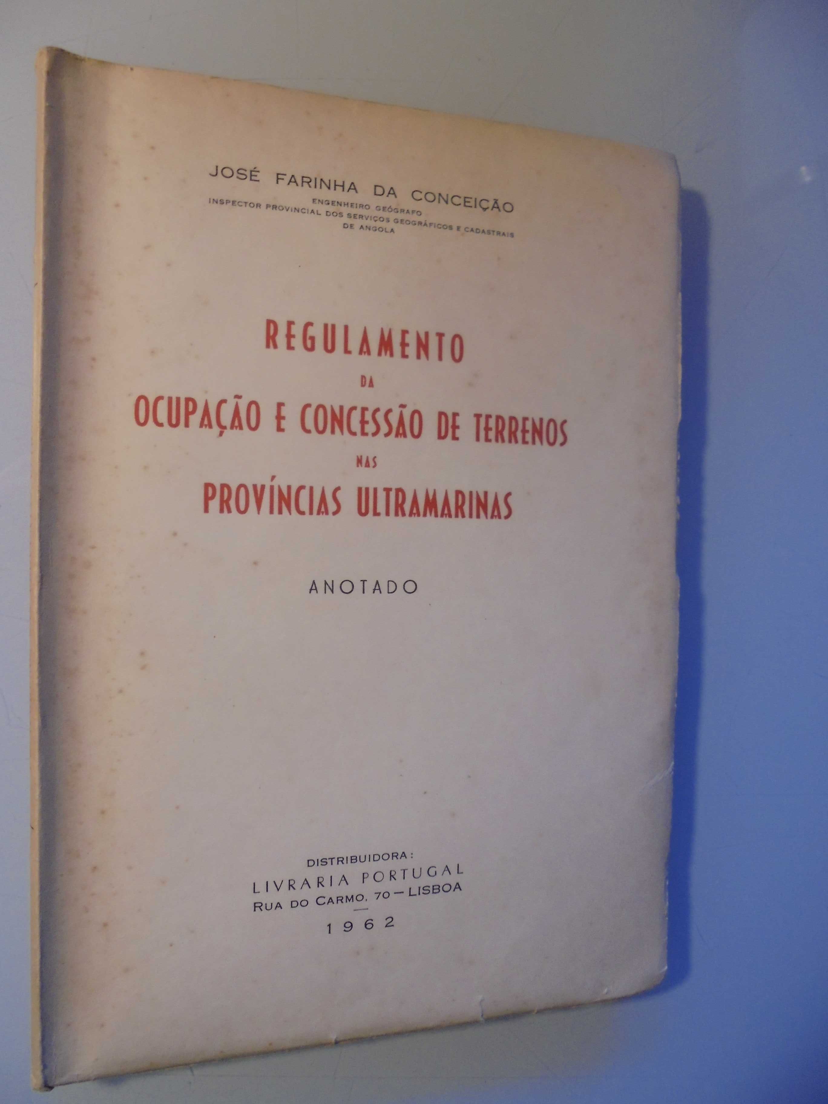 Conceição José Farinha; Concessão de Terrenos  Províncias Ultramarinas