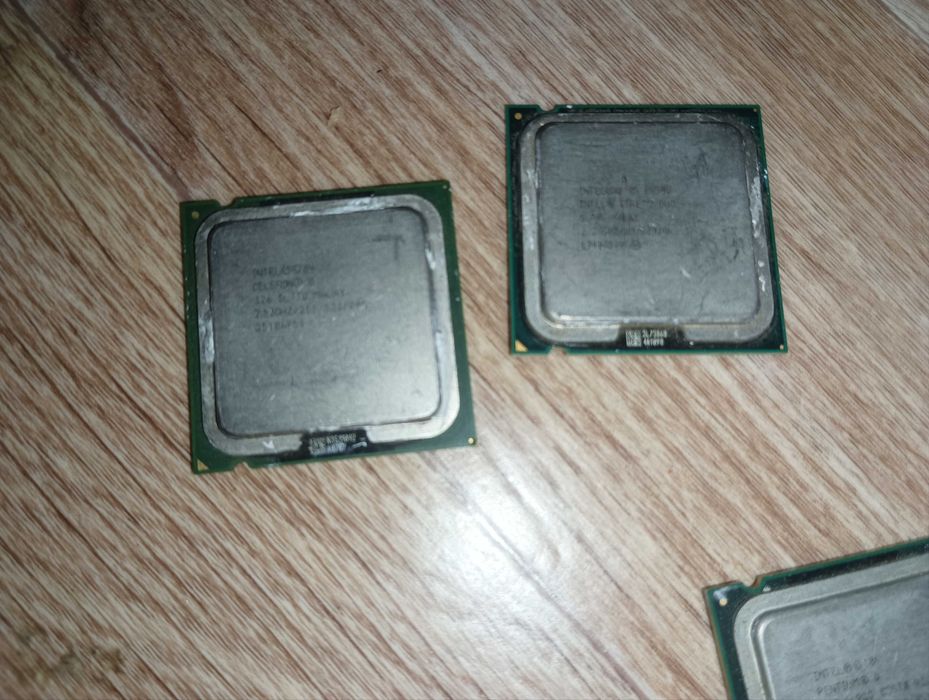Процессоры Intel: Core 2 duo, Celeron D, Pentium D