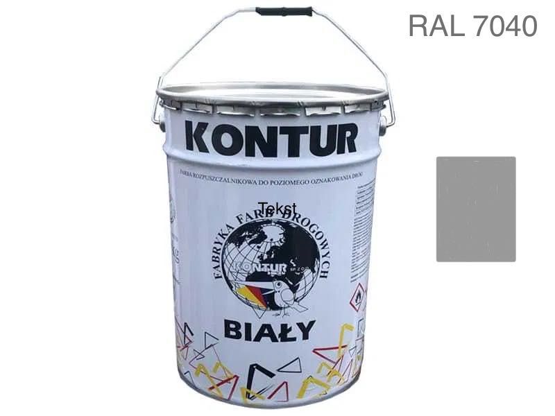 POPIELATA Farba drogowa szara KONTUR/BANDAX RAL7040