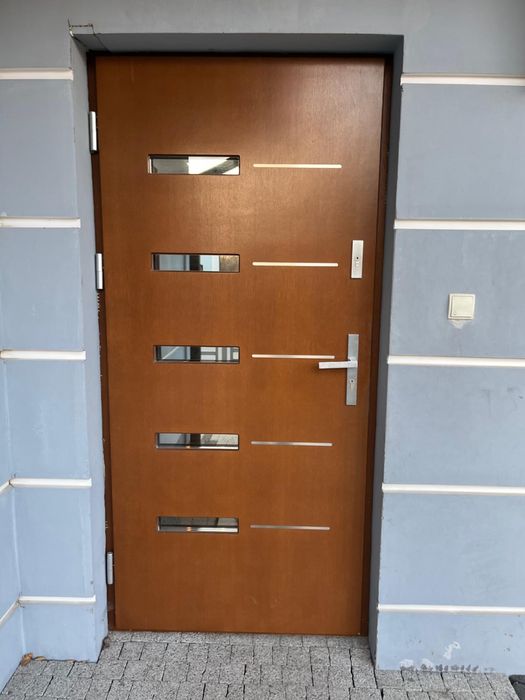 Drzwi wejściowe- firmy Wiatrak.