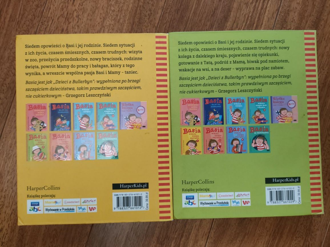 Basia wielka księga przygód cz. 1 i cz. 2. KOMPLET
