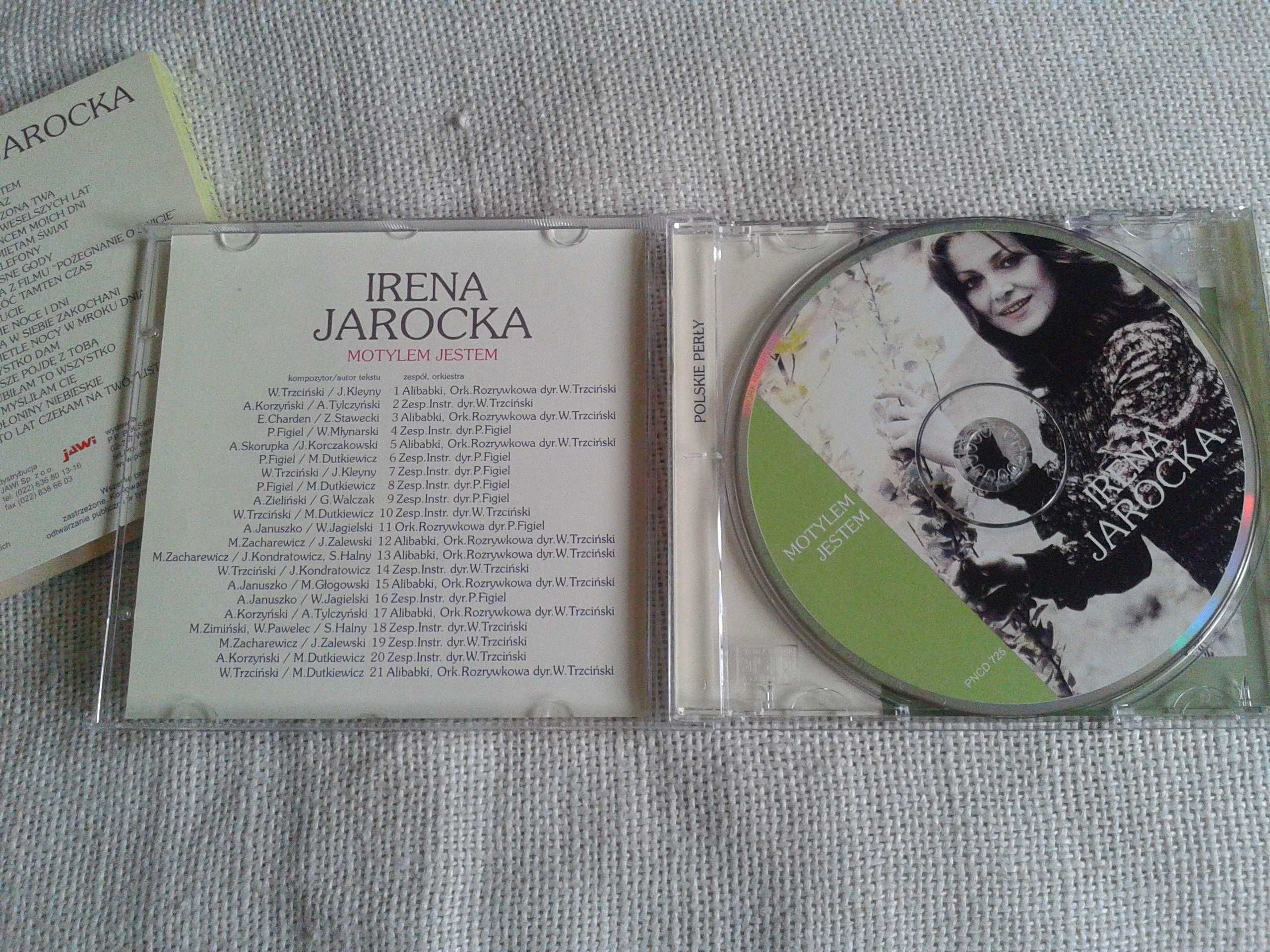 Irena Jarocka – Motylem Jestem  CD