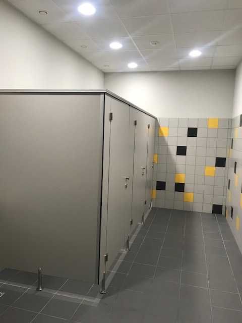Zabudowa WC, Kabiny WC, Kabiny Sanitarne HPL , WLM, Ścianki Giszetowe