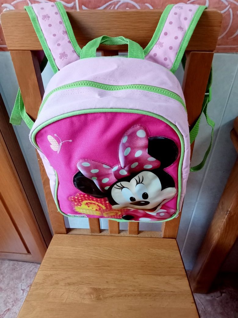 Mochila da Minnie ideal para infantário