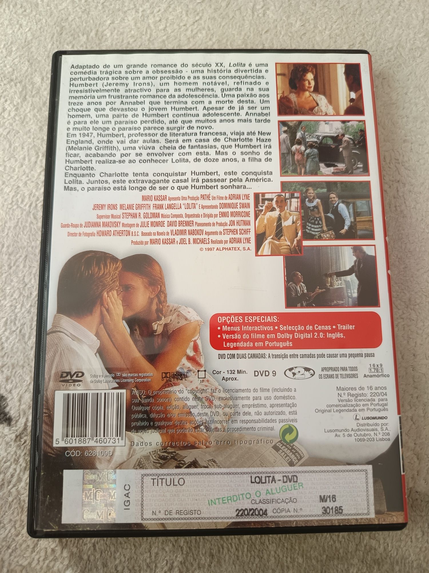 DVD lolita.        .