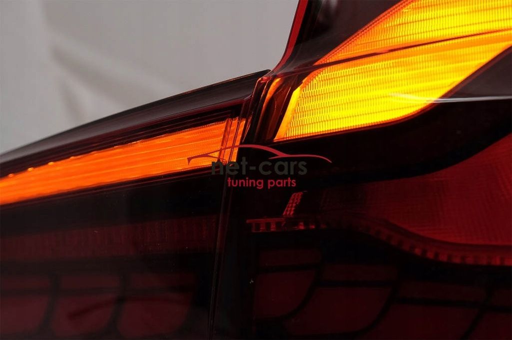 Lampy tylne tył BMW F30 F35 F80 M3 -19 OLED NEON LED czerwone
