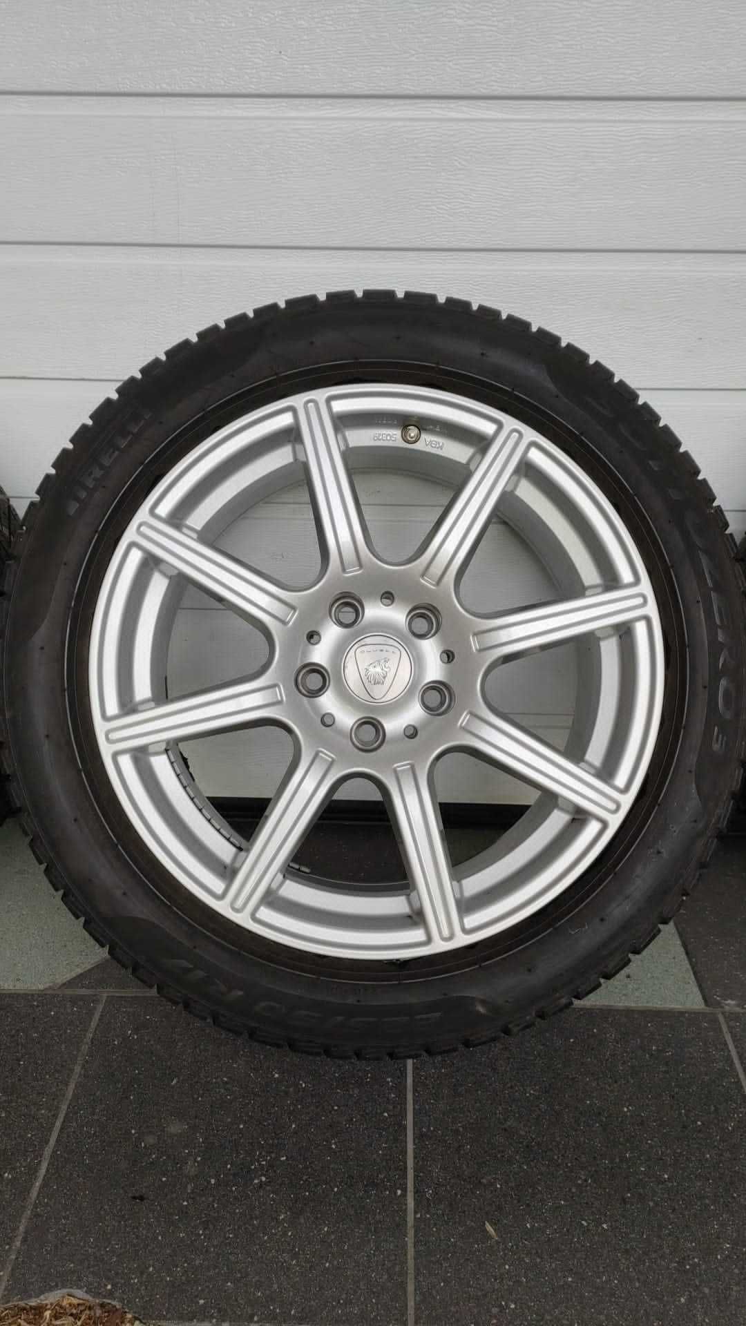 Koła Aluett 17'' 5x112 opony 225/50/17 Audi Vw Mercedes Seat OL1135