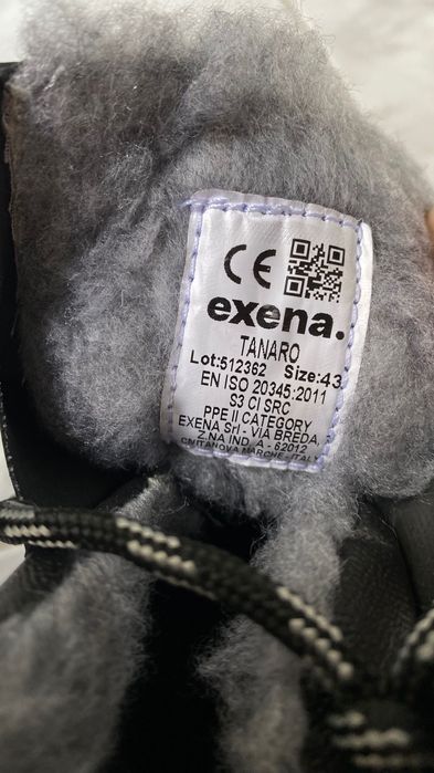 Спец черевики EXENA 43 розмір з утепленням